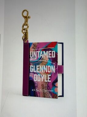 📚 Coach Untamed By Glennon Doyle Book Bag Charm 📚 NWT 📚